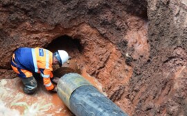 «Росводоканал Оренбург» завершает ремонт магистрального водовода по улице Чкалова 