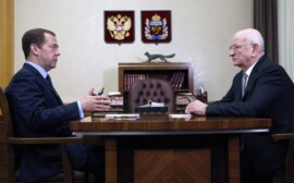 Юрий Берг встретился с Дмитрием Медведевым