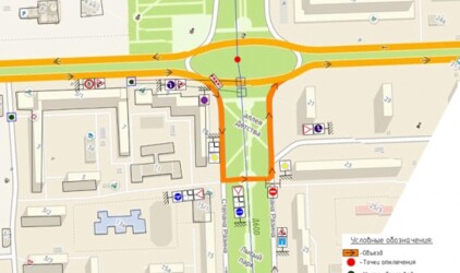 Внимание! С  6-го по  7  июля  будет ограничено движение по ул. Чкалова и холодное водоснабжение