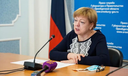 Татьяна Мошкова ушла с поста министра финансов Оренбуржья
