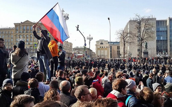 В Оренбурге прошел митинг против пенсионной реформы